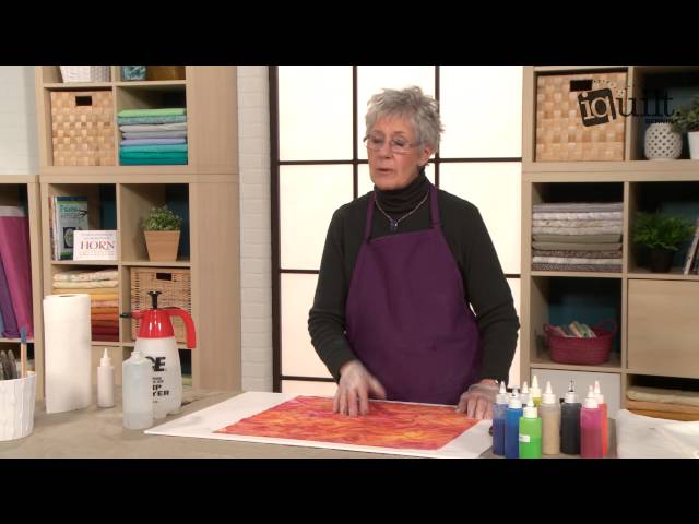 A Tip on Overpainting Fabric