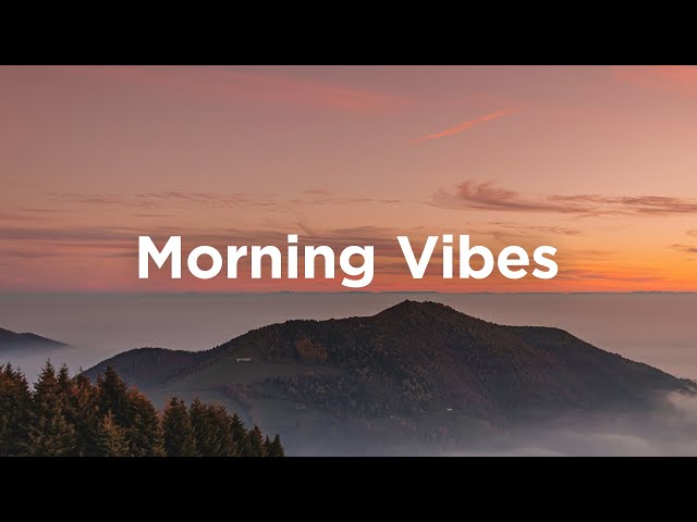 Morning Vibes Playlist ☕ Feel Good Music to Lift Your Mood
