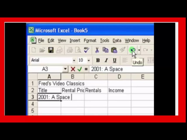 Microsoft Excel Tutorial - Part 2 (Get Start)