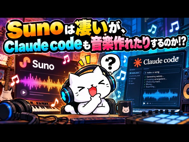 Suno is amazing, but can Claude also make music!?