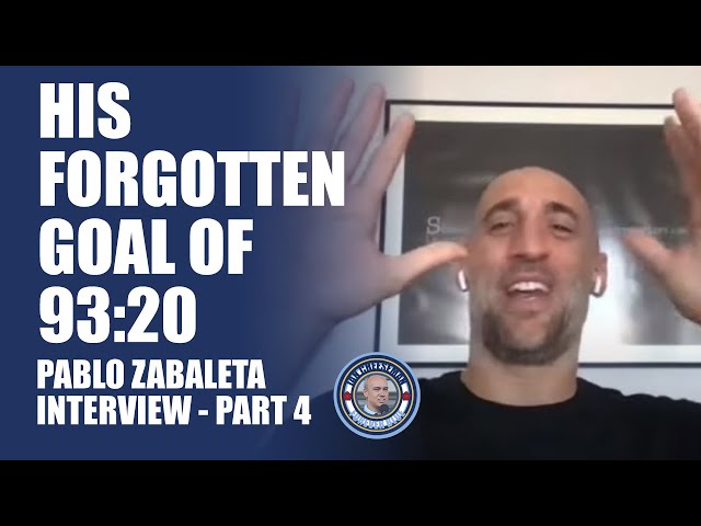 Pablo Zabaleta interview - Part 4 | Ian Cheeseman - Forever Blue