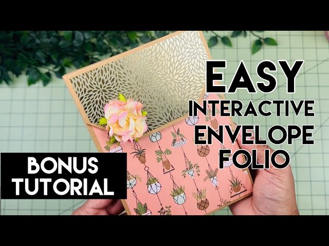 Easy Interactive Envelope Folio | BONUS TUTORIAL