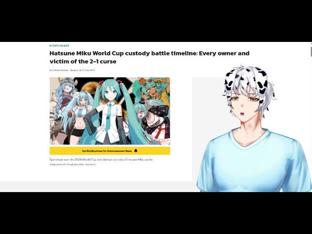 Full time line of the 2026 world cup hatsune Miku custody battle