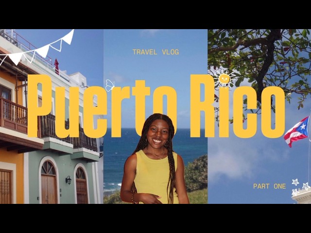 Senior Spring Break Vlog Series - Puerto Rico Part 1