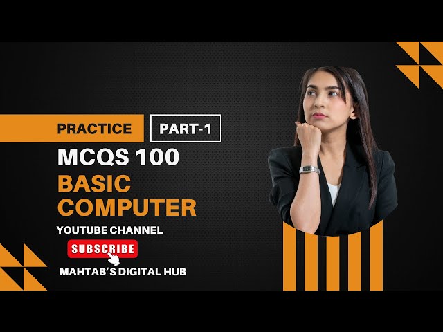 “💻 COMPUTER MCQs 2026 | 100+ IT Practice Questions ✅ Exam Prep for STUDENTS!!”
