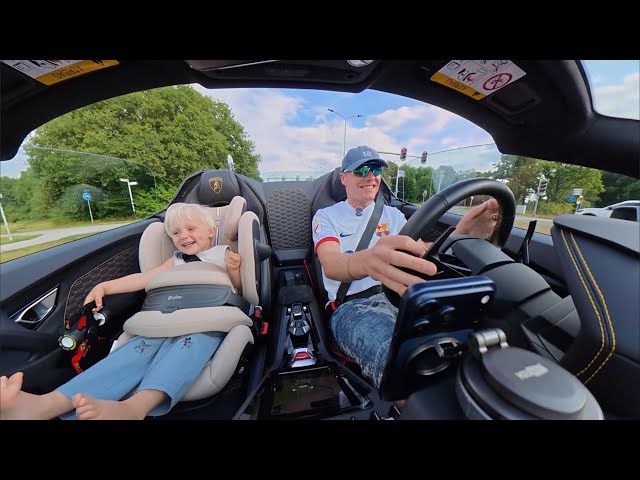 WIJ GAAN EEN LAMBORGHINI AFLEVEREN 😱 #4764 #4765