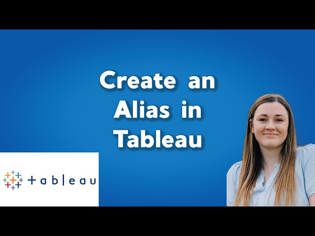 Create an Alias in Tableau | What are Alias's in Tableau | Tableau Tutorials for Beginners