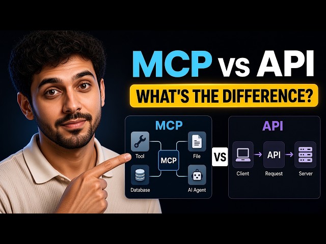 MCP vs API The Difference Finally Explained