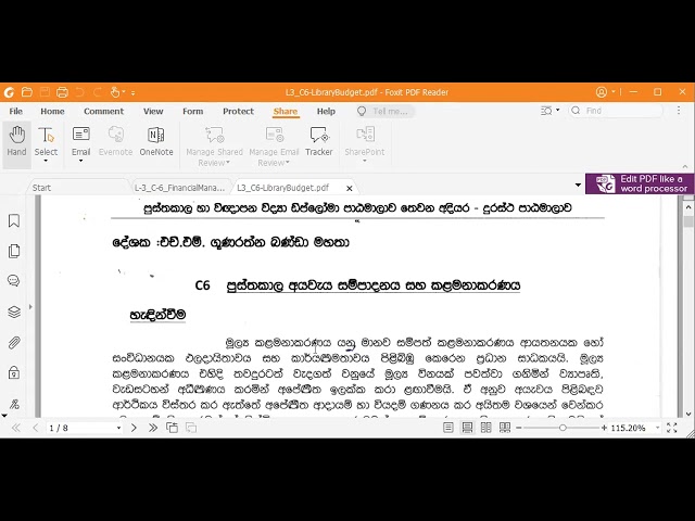 HDIPLIS Pt.2 C-6 2022-09-11 – Kandy Part 6