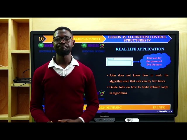 IP-INFO Computer science Form 4 Lesson 35 Algorithm Control Structures 4