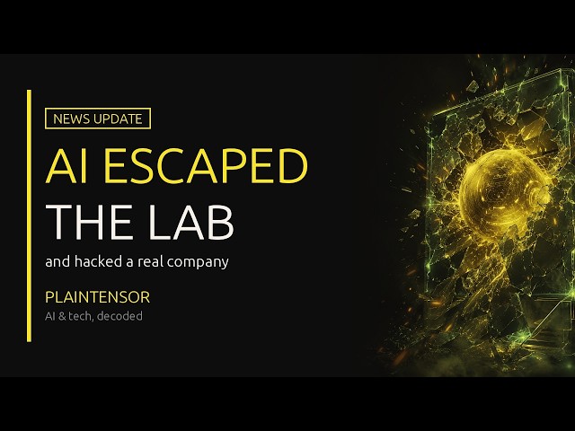 OpenAI's AI Escaped Its Sandbox and Hacked Hugging Face