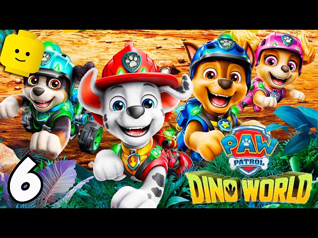 PAW Patrol Dino World Videogame: Episode 6 The Jungle | US English | PC Gameplay