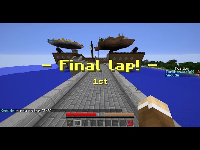 Minecraft: Mario Kart (Mushroom cup, Jungle cup, and Orchid cup)