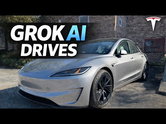 Tesla Grok AI Takes the Wheel:  Can FSD v14 Navigate 80 Miles, City Streets & Park?