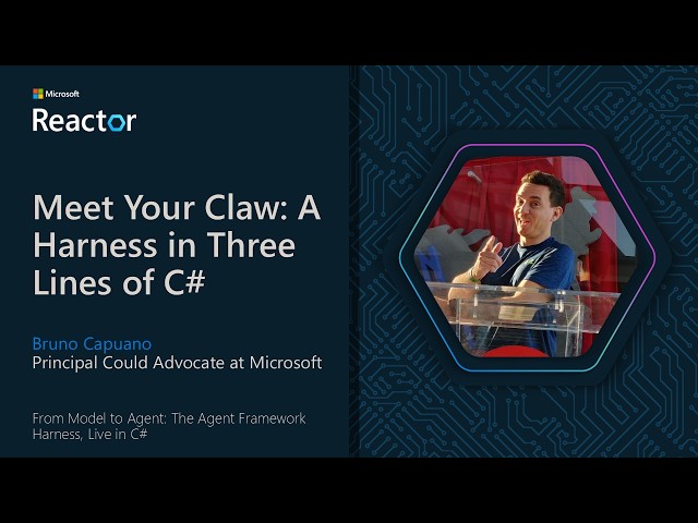 Meet Your Claw: A Harness in Three Lines of C#