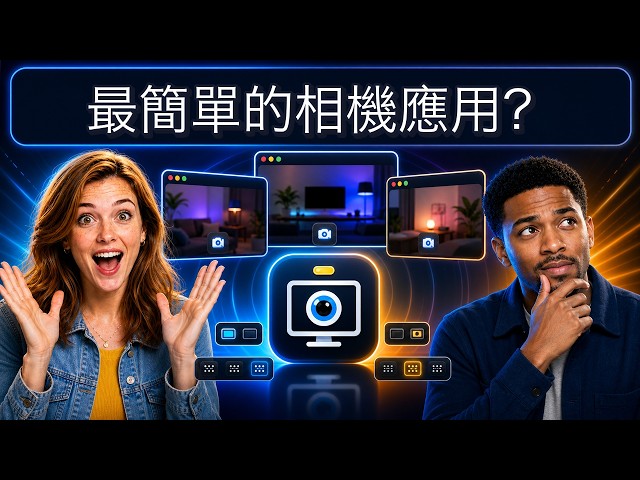 Simple Camera App 教學 - 搜尋相機、解析度與多相機檢視