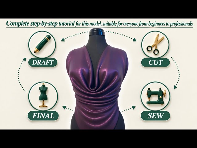 Pattern Making • Cutting • Sewing | Complete Garment Tutorial | All Levels