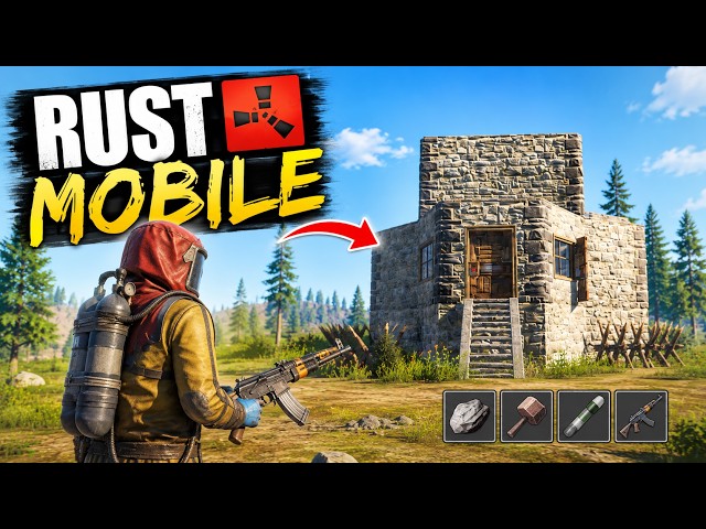 Rust Mobile Beta Gameplay – My First Experience (Android & iOS)