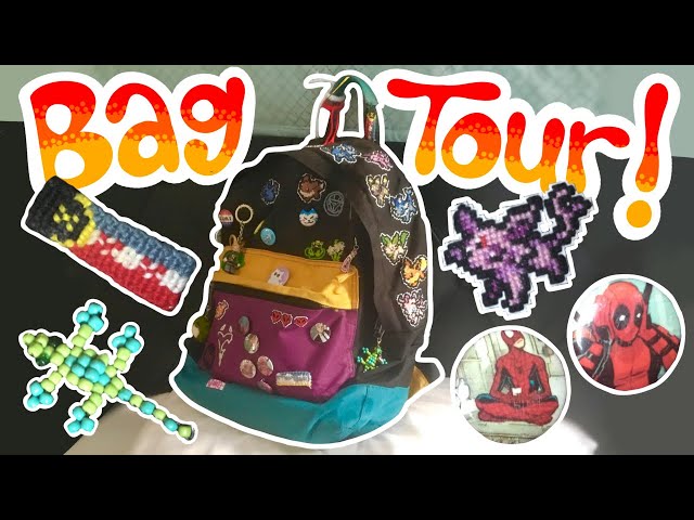 Bag tour (because I've never finished a sketchbook T-T)