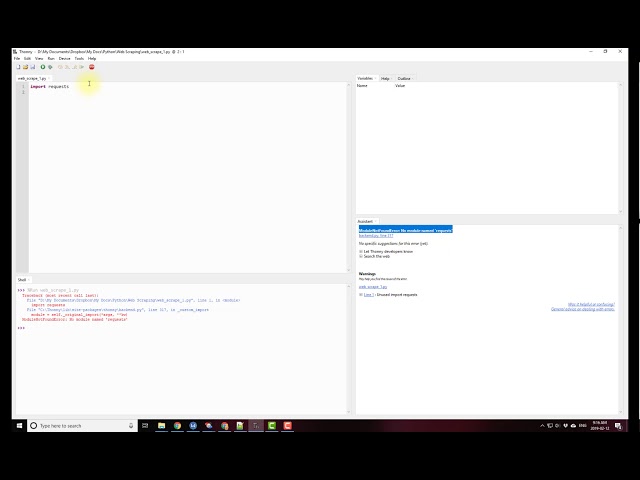 Installing Libraries in Thonny IDE
