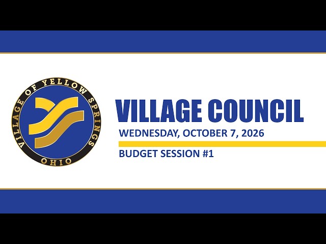 VILLAGE COUNCIL | October 7, 2026