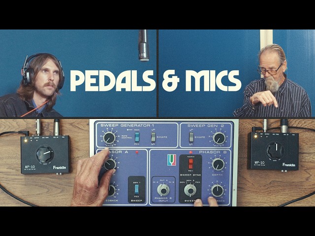 Recording Piano & Drums Through Pedals - Franklin MP-10