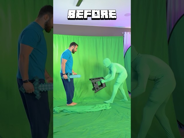 Minecraft VFX Before and After 🎬