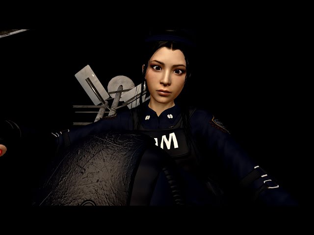 You shouldn't have damaged the police car - VR180