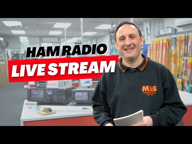 ML&S Live Stream! Ham Radio Quiz plus Giveaway