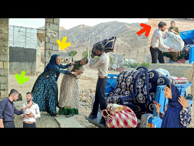 "Farzad and Helma's unexpected arrival with dowry & betrayal of Tayyiba: Shahram action"