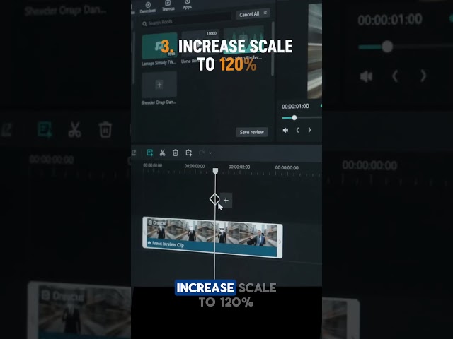 How to Make a Smooth Zoom in CapCut PC | Keyframe Tutorial 🎬✨ #capcut #videoediting