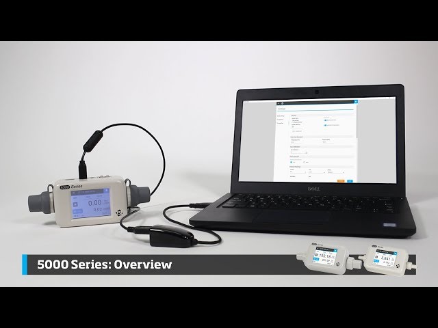 Instrument Overview of the TSI 5000 Series Mass Flow Meter