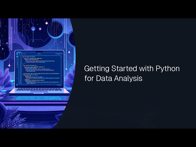 Getting started with python for data analysis