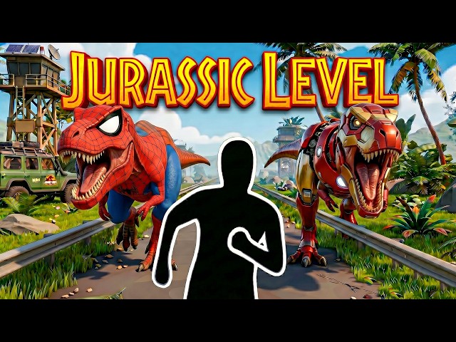 Immersive Interactive Warm Up丨Jurassic World New Map 丨Easy Daily Routine | New Moves #35