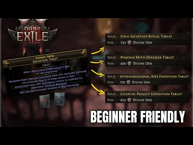 Stop Hoarding Tablets! You're Sitting on INSANE Profits - PoE2 Guide