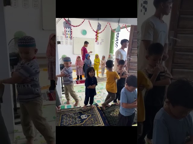 Jumat berkah bagian 2 ☺️ #jumatberkah #anak #sholat #fypshorts