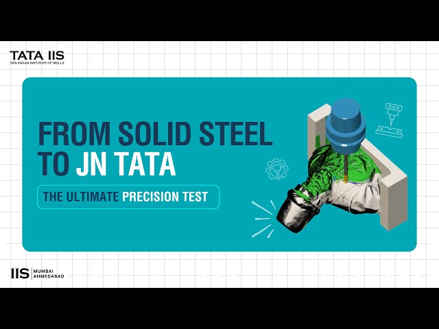 CNC carves a micron-precise metal bust of JN Tata - full process #Makino #CNCMachining