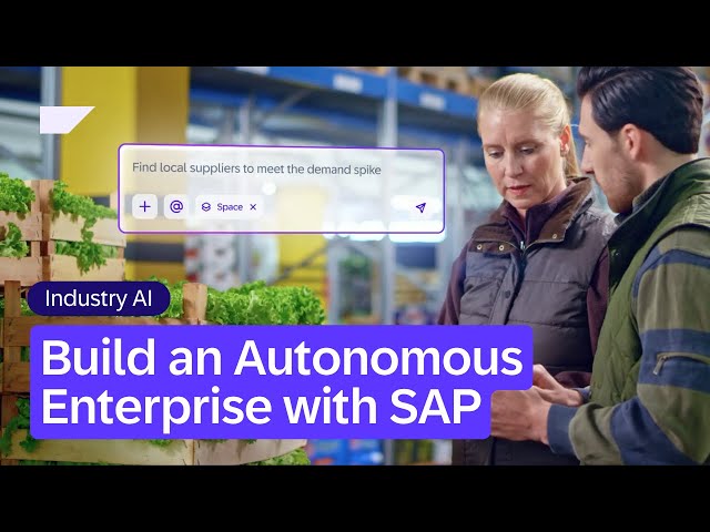 Industry AI: Build an Autonomous Enterprise with SAP