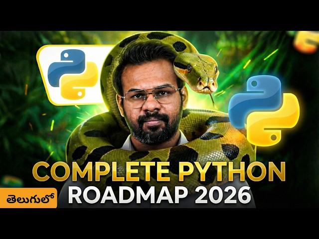 FRESHER to 48 LPA | Complete Python Roadmap 2026 | Jobs, Salaries and Skills Explained
