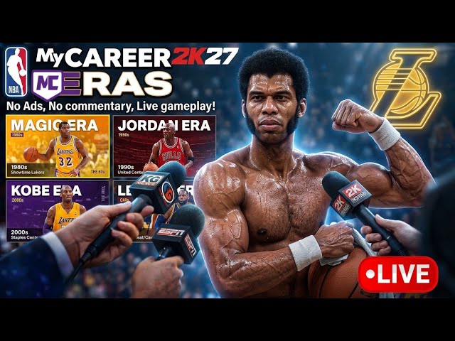 NBA 2K27 ➖ The Full Story Mode | MyCAREER ERAS (NO ADS)