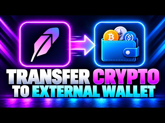 How To Send Crypto From Robinhood Wallet to an External Wallet - Transfer Tutorial