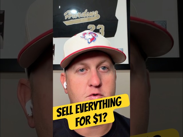 SELL EVERYTHING for $1 on WhatNot? #sportscards