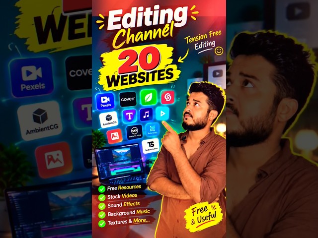 20 Best video editing Websites #short #viralshorts