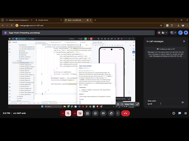 andriod application - 23/02/2026