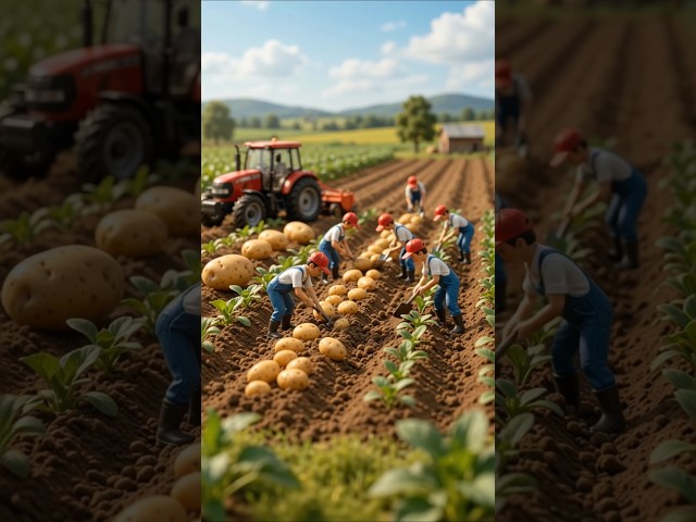 Potatoes 🥔 @Designsbymehru #fyp #foryou #3danimation #viral #share #likes #farming #subscribe