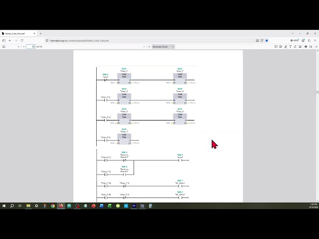 2026 09 13 Part1 TrafficLight PLC Setup and Logic ONLY