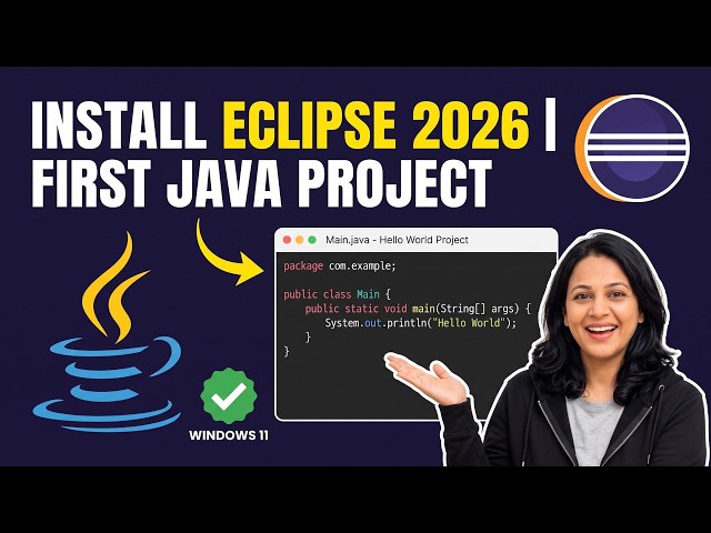 How to Install Eclipse for Java Developers on Windows 11 (2026) Complete Guide