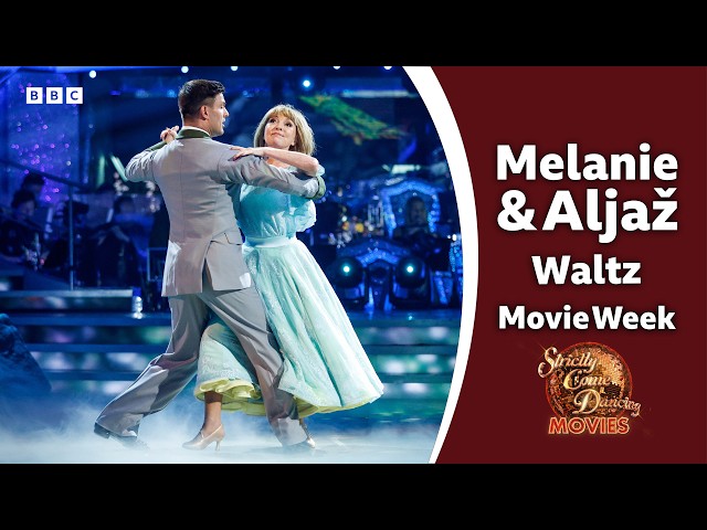 Melanie Walters & Aljaž Waltz around the #Strictly floor to The Sound of Music ✨ BBC Strictly 2026