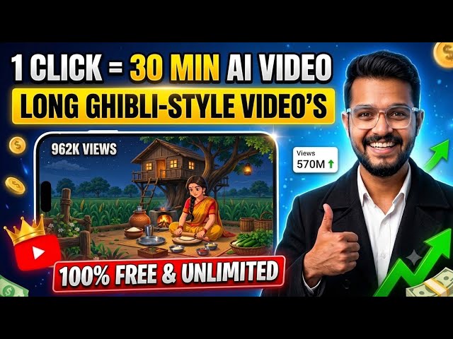 How to Create Ghibli Video Free 🔥 | AI Video Kaise Banaye | AI Se Cartoon Video Kaise Banaye
