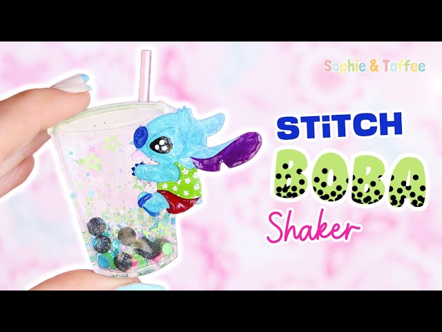 Stitch Boba Shaker │ Sophie & Toffee Disney Box Tutorial